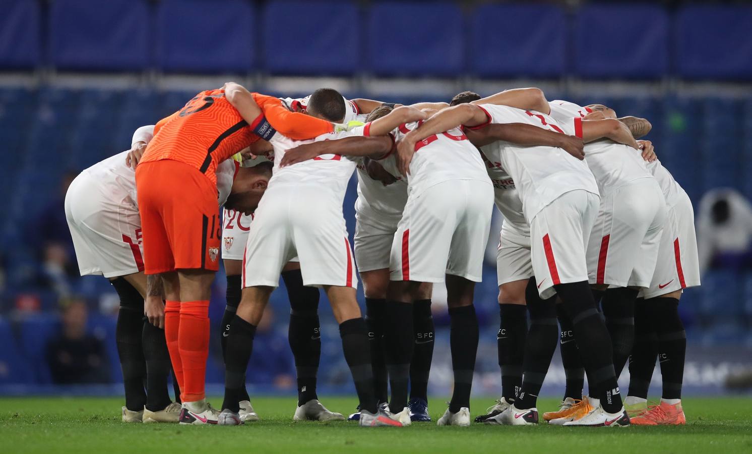 En imágenes, el Chelsea-Sevilla desde Stamford Bridge