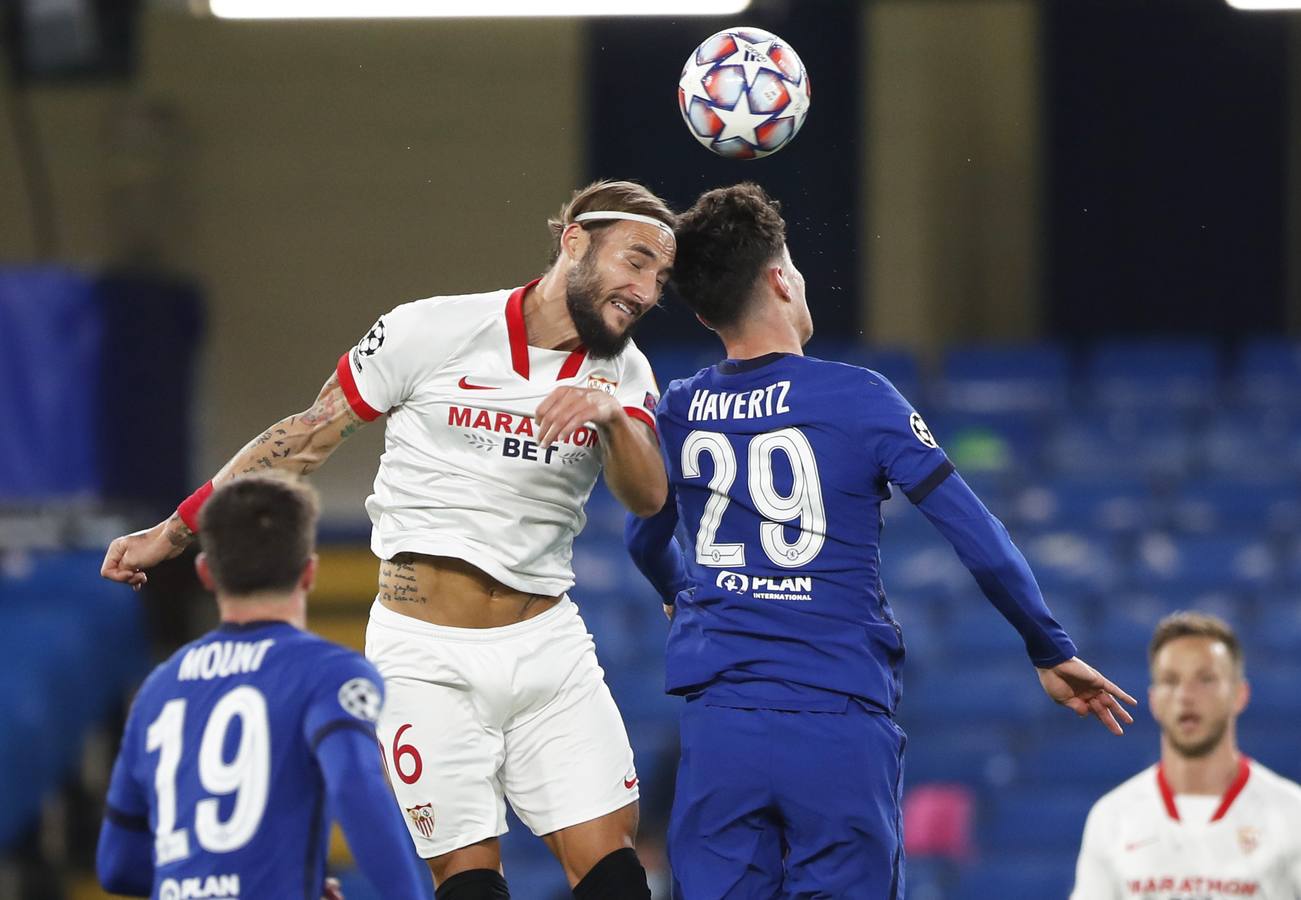 En imágenes, el Chelsea-Sevilla desde Stamford Bridge