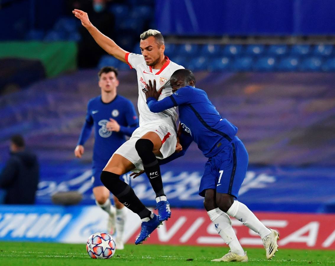 En imágenes, el Chelsea-Sevilla desde Stamford Bridge