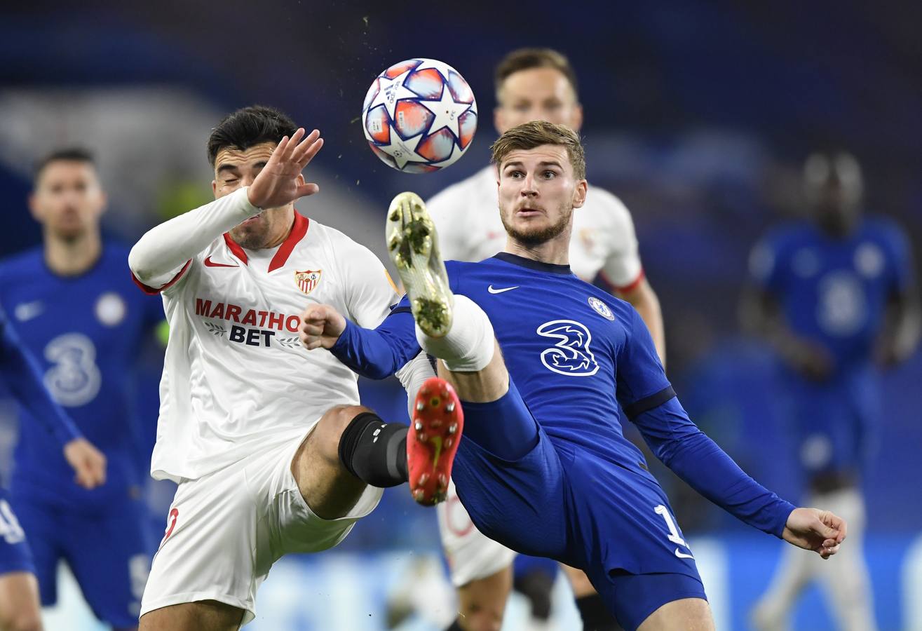 En imágenes, el Chelsea-Sevilla desde Stamford Bridge