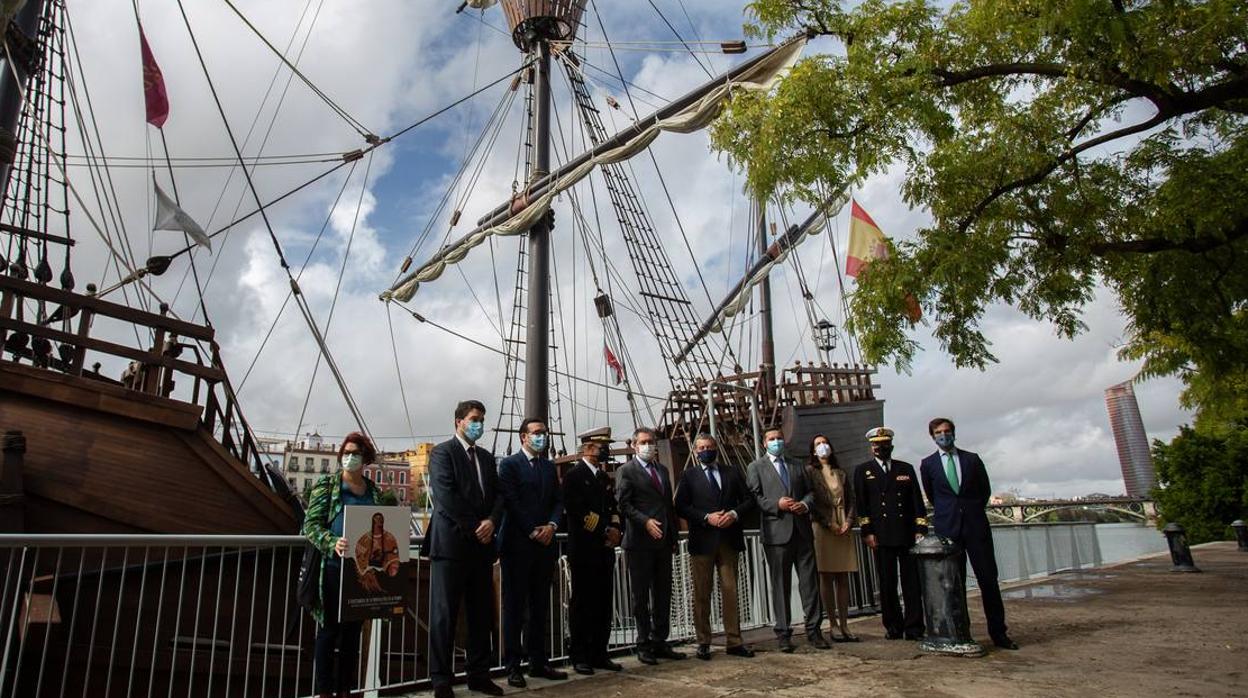 Celebración del descubrimiento del Estrecho de Magallanes