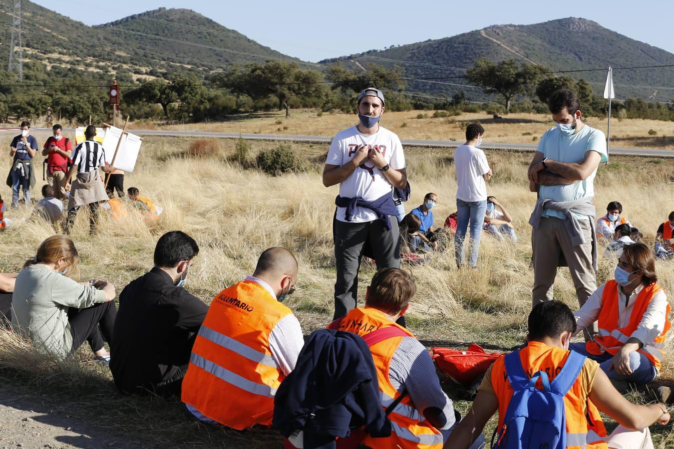 Así ha sido la peregrinación de los jóvenes de Córdoba a Guadalupe, en imágenes