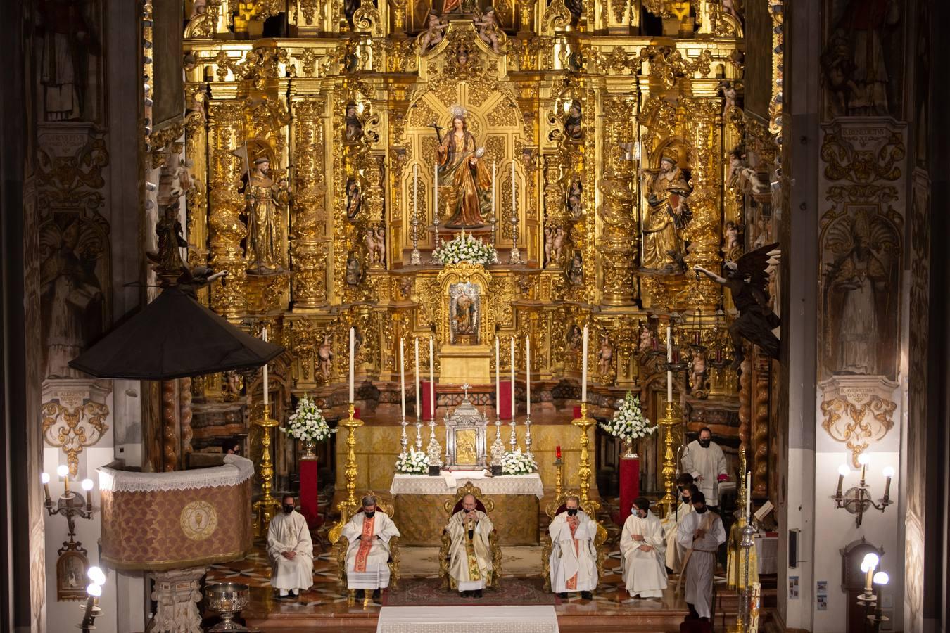 Inauguración del alto coro de la parroquia de la Magdalena