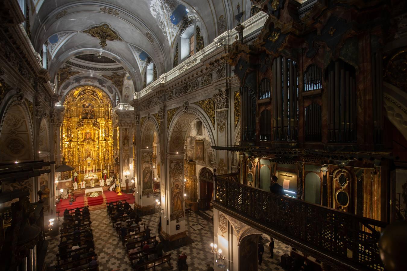 Inauguración del alto coro de la parroquia de la Magdalena