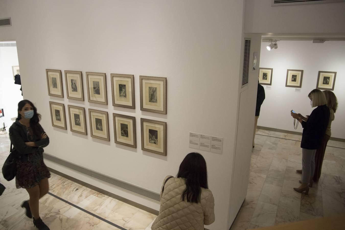 La exposición «Las mujeres de Goya», ya puede visitarse en la Fundación Cajasol