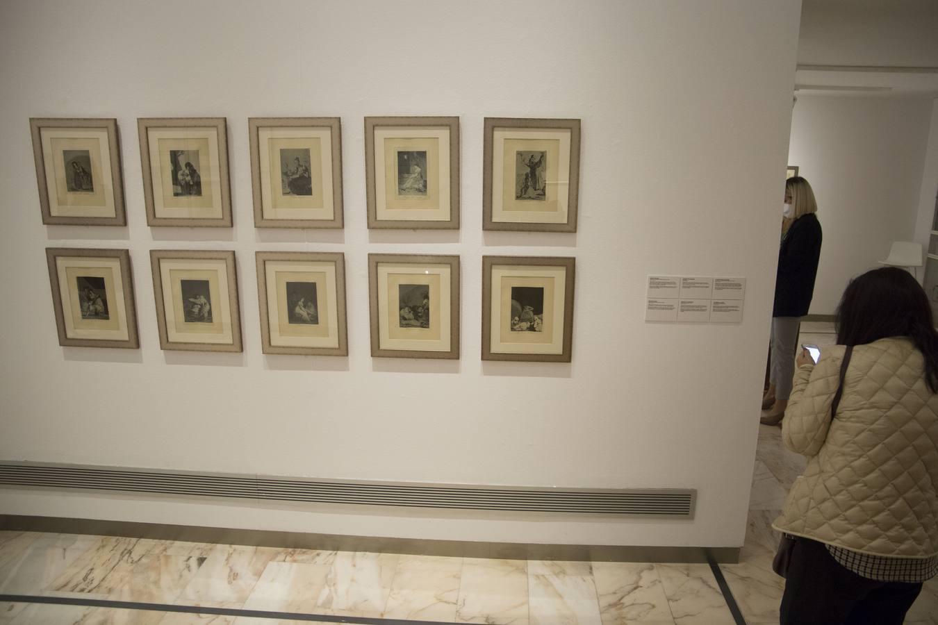 La exposición «Las mujeres de Goya», ya puede visitarse en la Fundación Cajasol