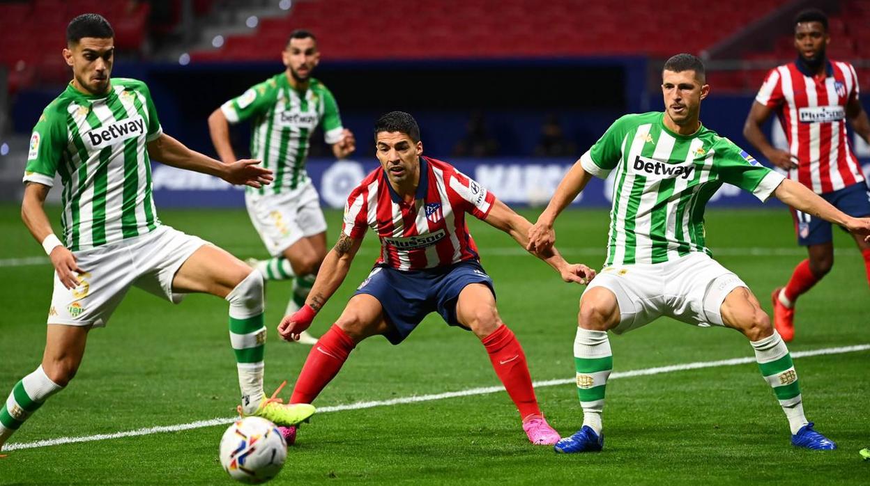 Las mejores imágenes del partido entre Atlético de Madrid y Real Betis Balompié