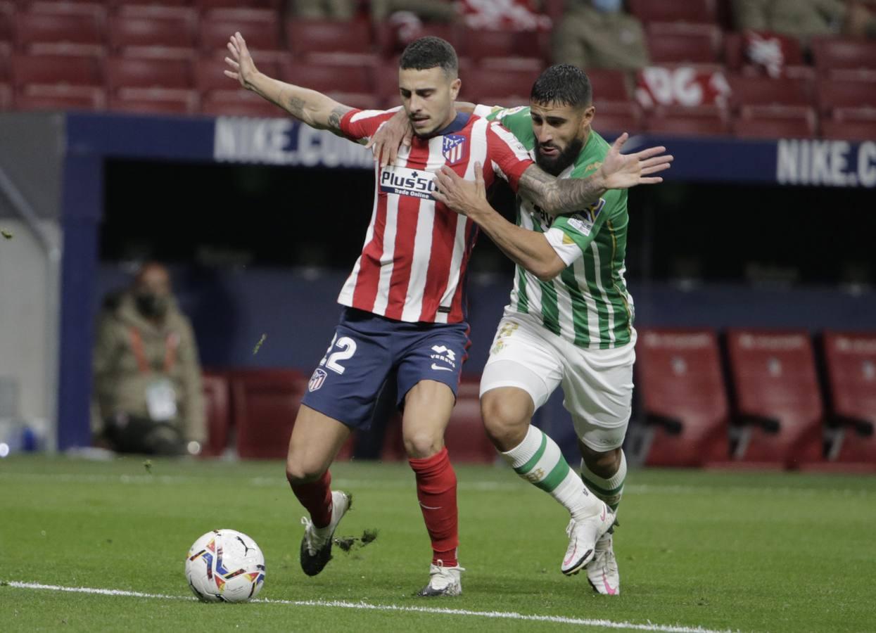 Las mejores imágenes del partido entre Atlético de Madrid y Real Betis Balompié