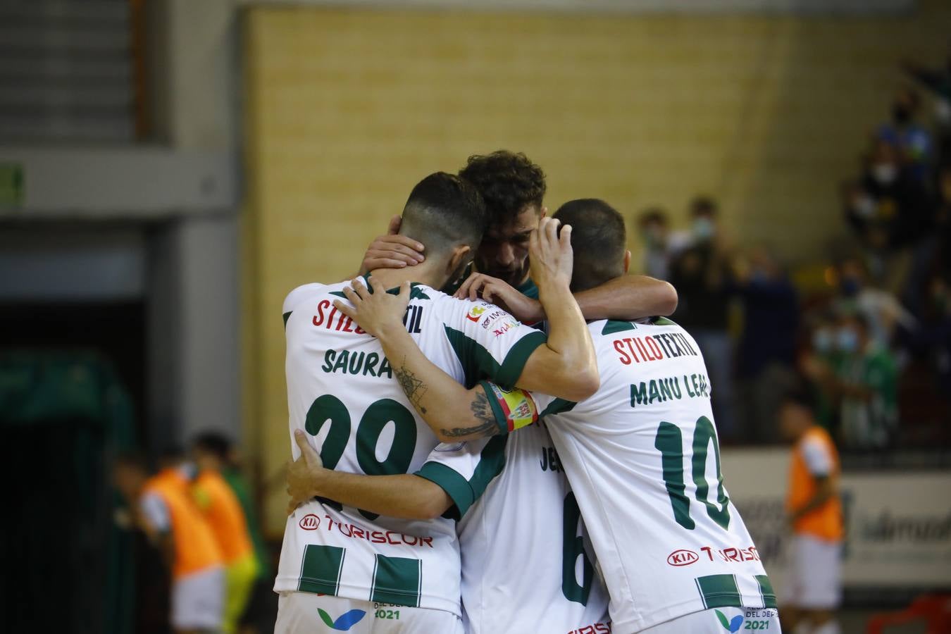 El empate entre el Córdoba Patrimonio y el Palma Futsal, en imágenes