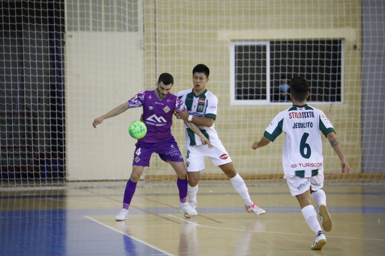 El empate entre el Córdoba Patrimonio y el Palma Futsal, en imágenes