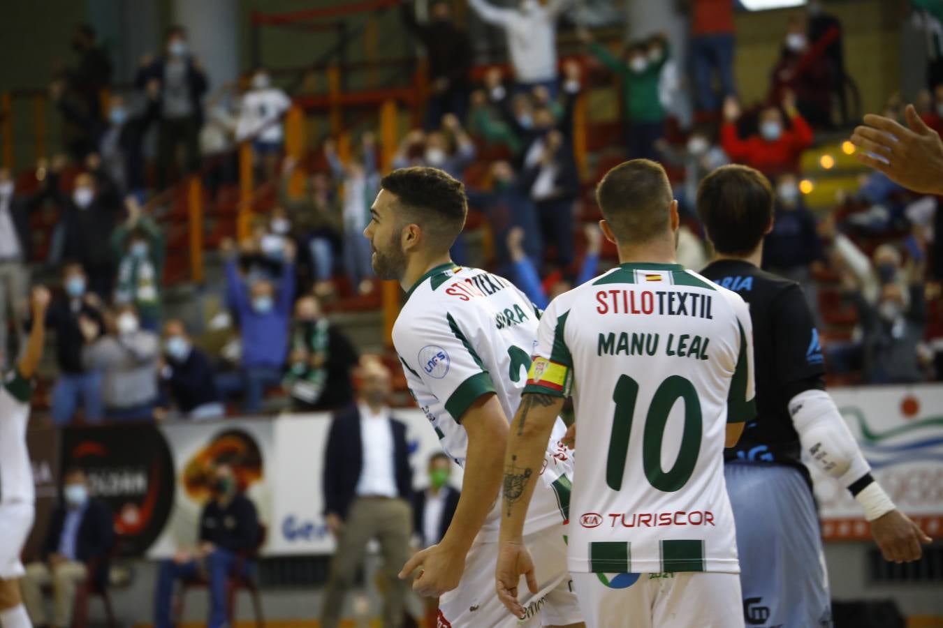 El empate entre el Córdoba Patrimonio y el Palma Futsal, en imágenes