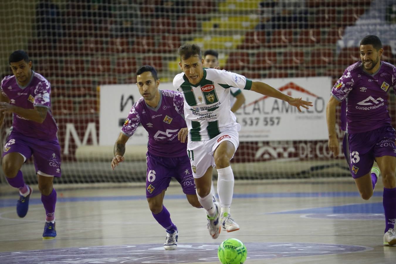 El empate entre el Córdoba Patrimonio y el Palma Futsal, en imágenes