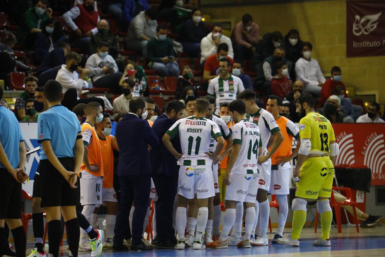 El empate entre el Córdoba Patrimonio y el Palma Futsal, en imágenes