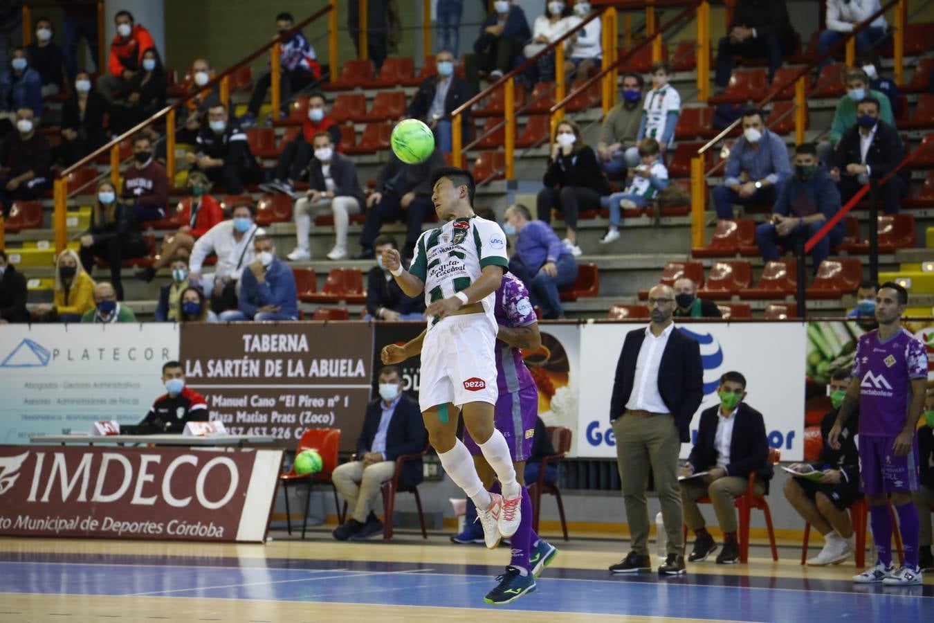 El empate entre el Córdoba Patrimonio y el Palma Futsal, en imágenes