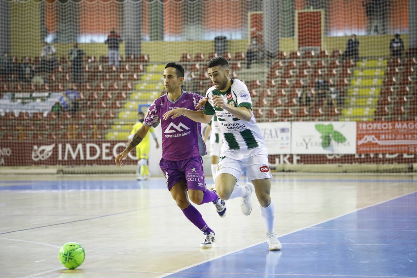 El empate entre el Córdoba Patrimonio y el Palma Futsal, en imágenes