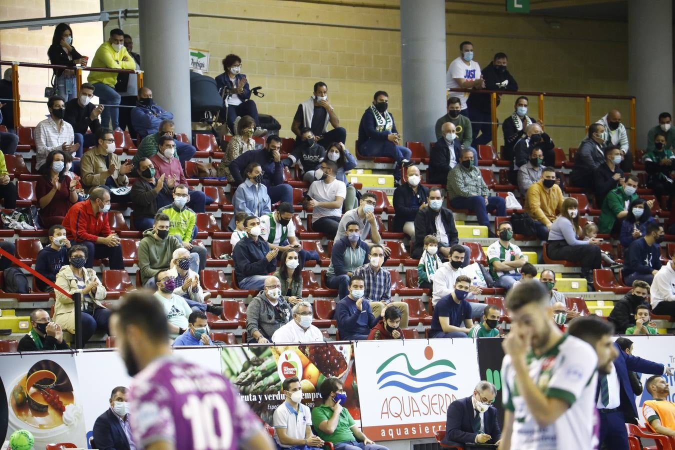 El empate entre el Córdoba Patrimonio y el Palma Futsal, en imágenes