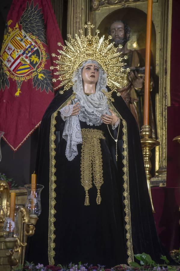 El altar extraordinario del 425 aniversario de la Lanzada