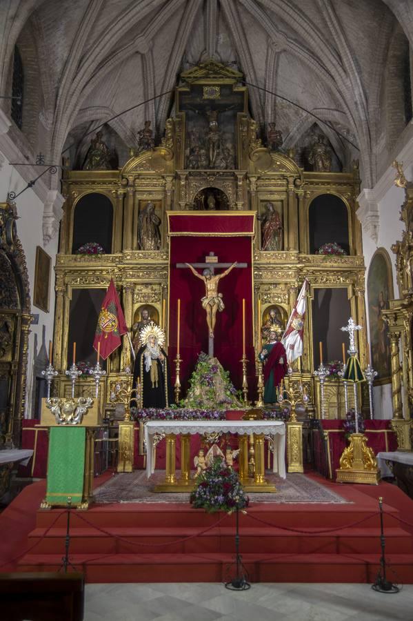 El altar extraordinario del 425 aniversario de la Lanzada