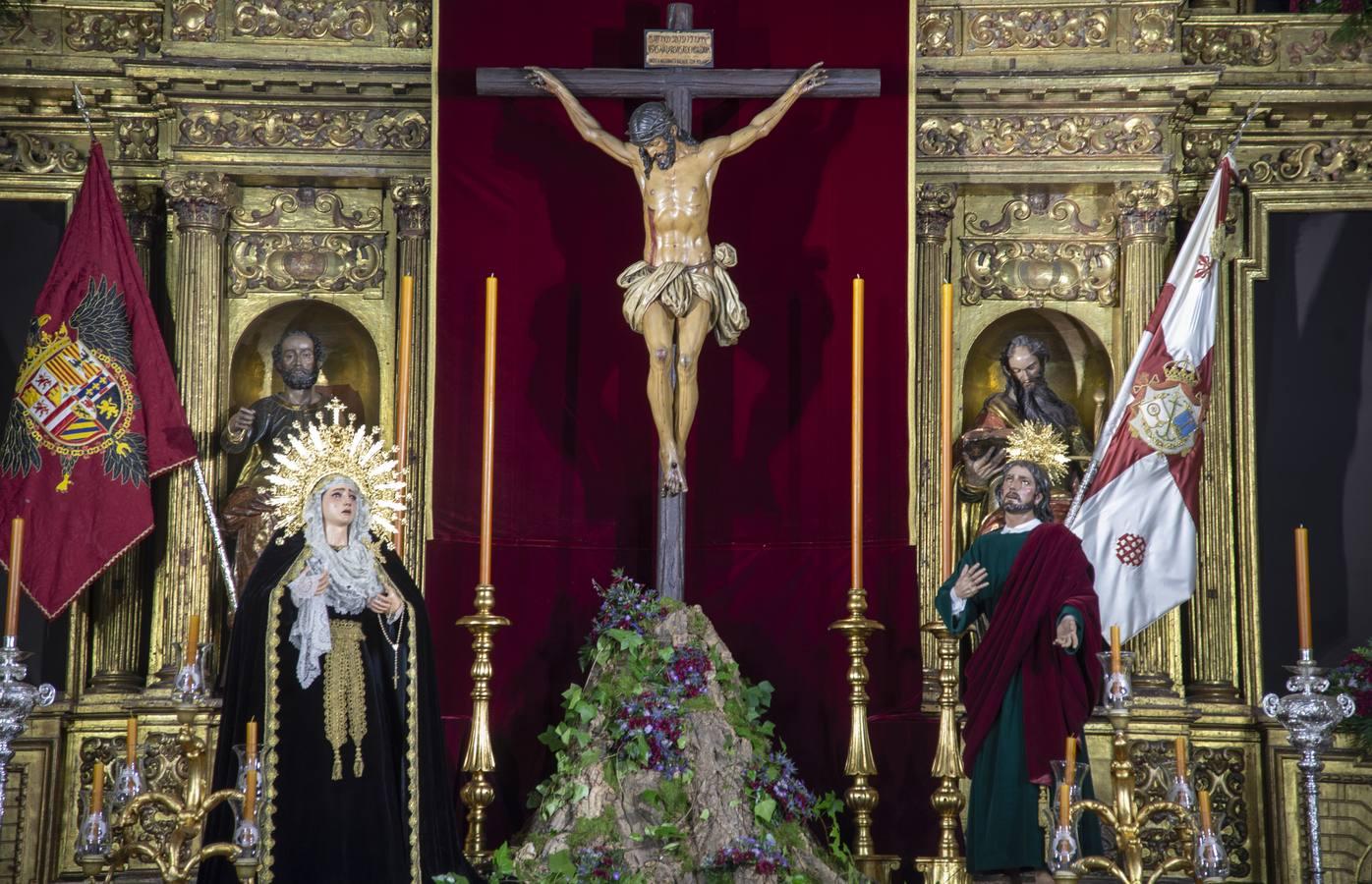 El altar extraordinario del 425 aniversario de la Lanzada