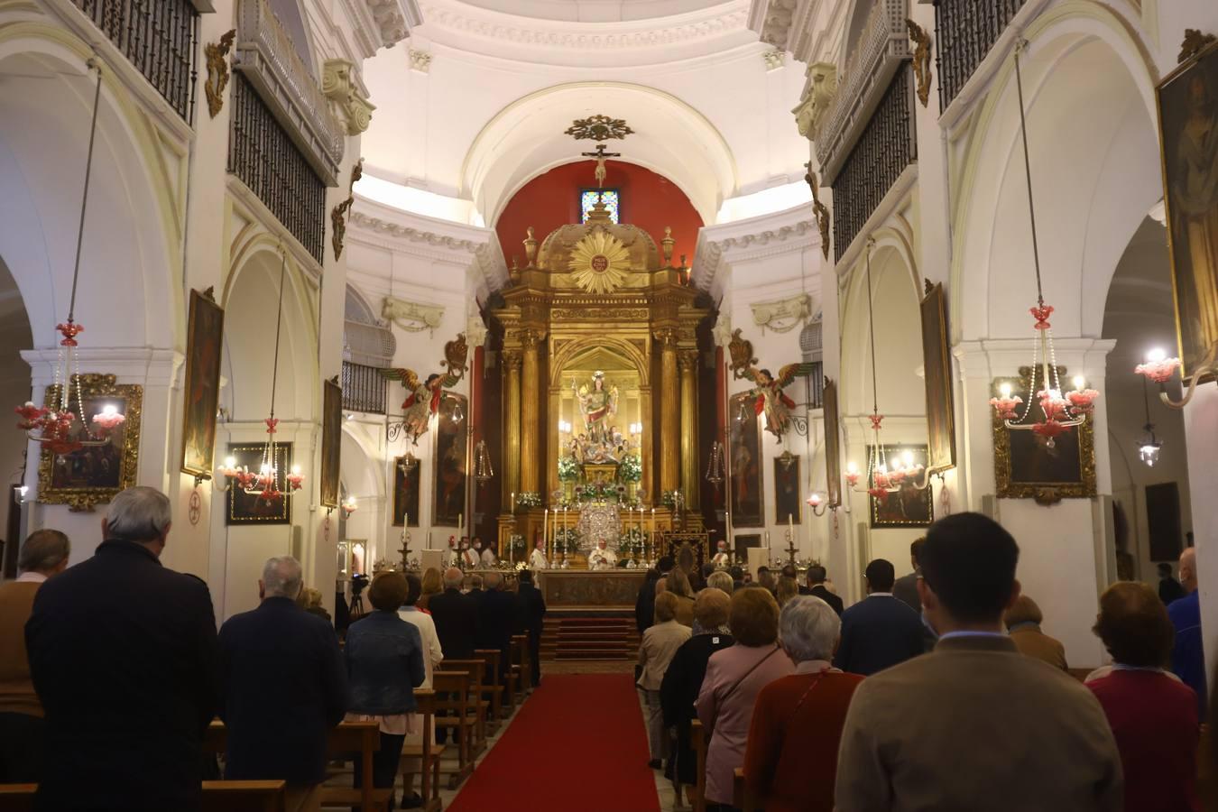 La misa en honor a San Rafael en Córdoba, en imágenes