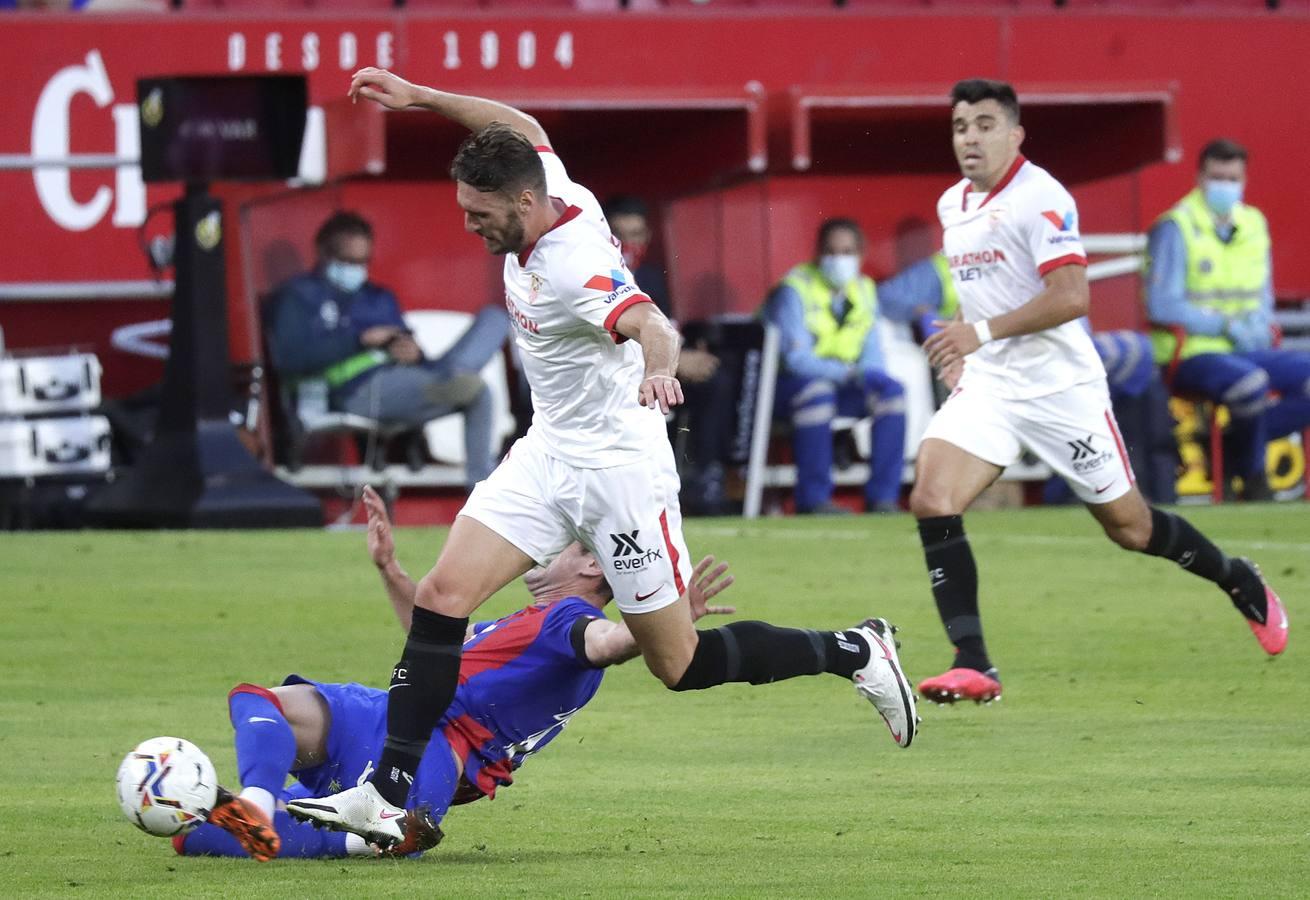 En imágenes, el partido entre Sevilla F.C. y el Eibar