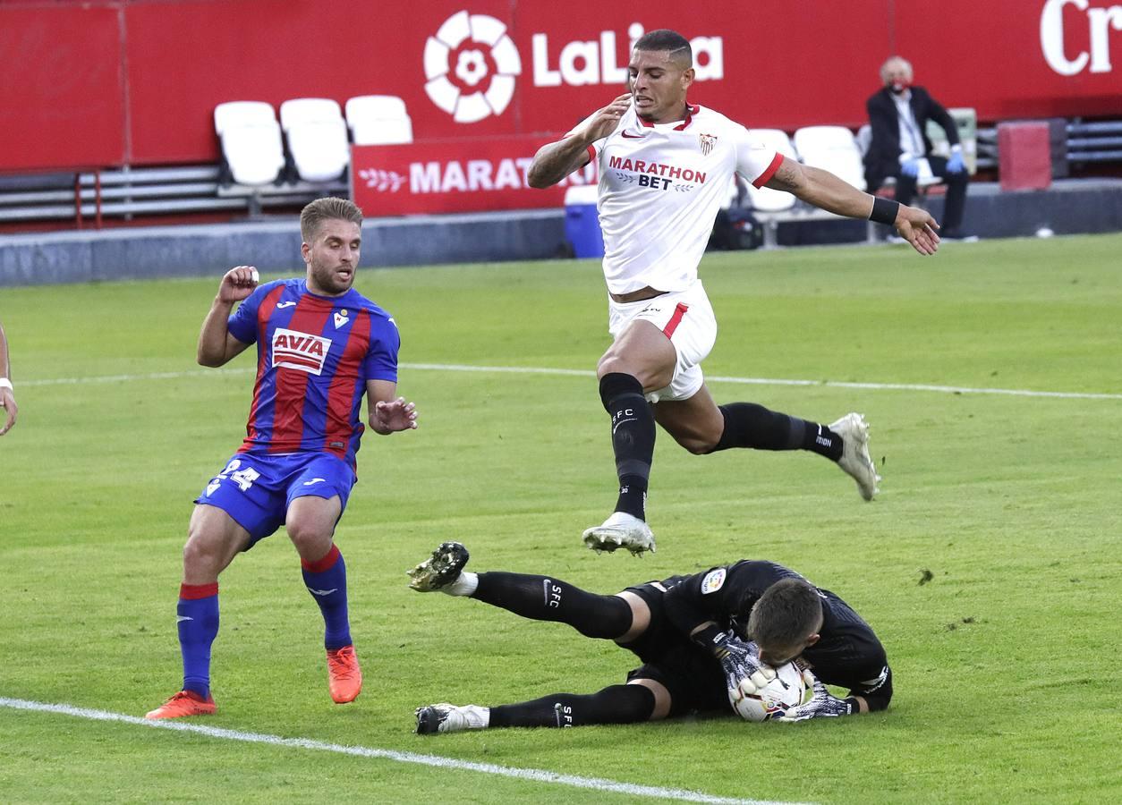 En imágenes, el partido entre Sevilla F.C. y el Eibar