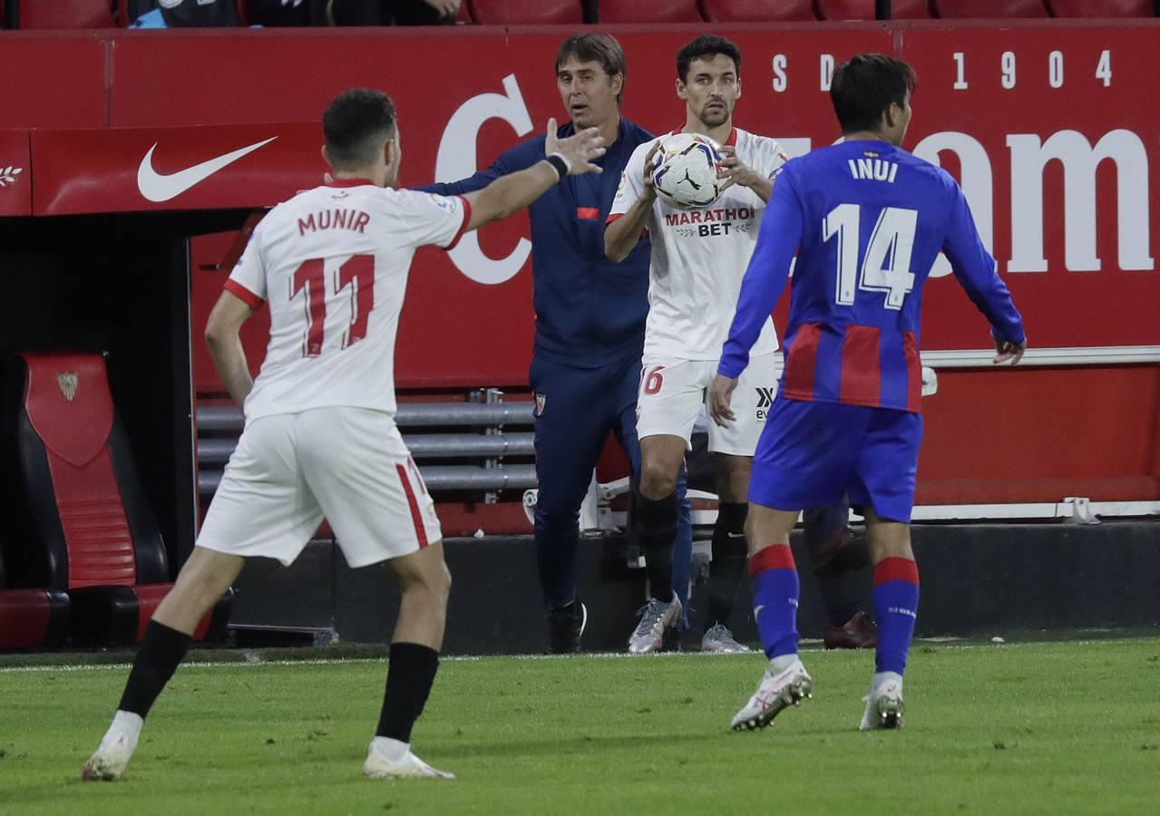 En imágenes, el partido entre Sevilla F.C. y el Eibar