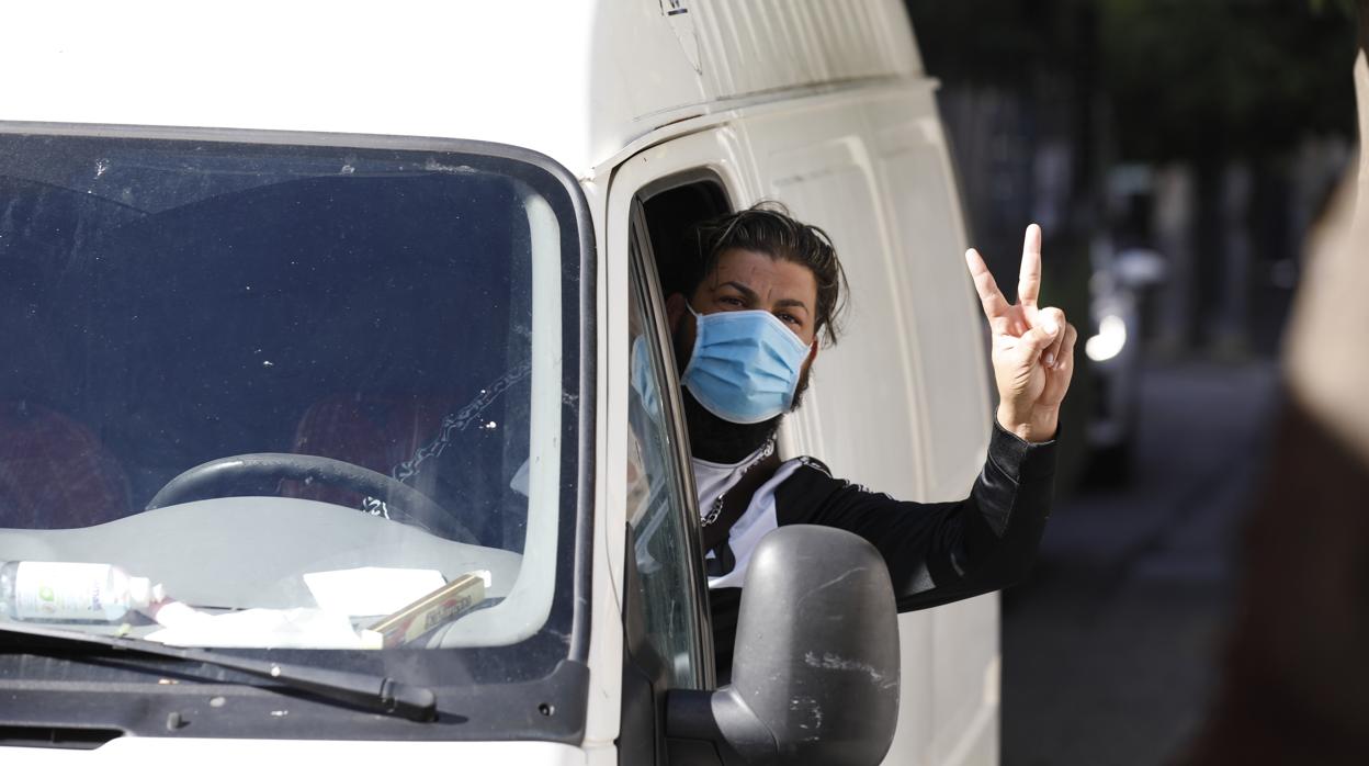 La protesta de los vendedores ambulantes en Córdoba, en imágenes