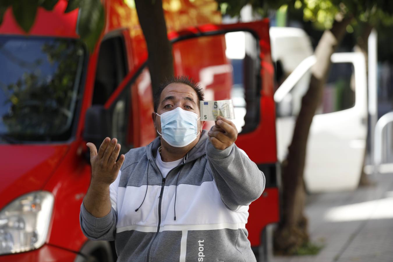 La protesta de los vendedores ambulantes en Córdoba, en imágenes