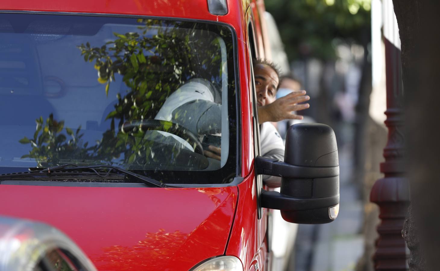 La protesta de los vendedores ambulantes en Córdoba, en imágenes