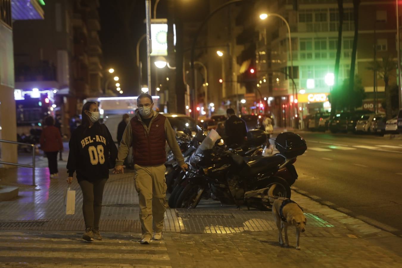 FOTOS: Cádiz, antes de la entrada en vigor del toque de queda