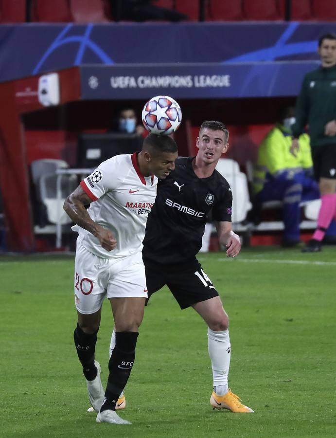 Las mejores imágenes del partido Sevilla F. C. - Rennes