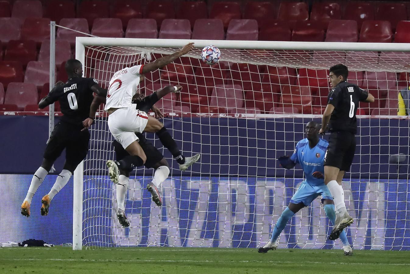 Las mejores imágenes del partido Sevilla F. C. - Rennes