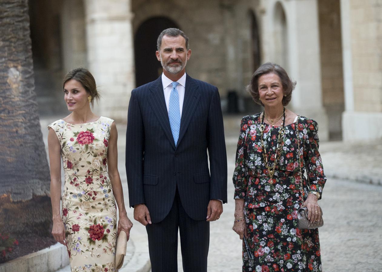 En 2017, en una recepción a la sociedad balear