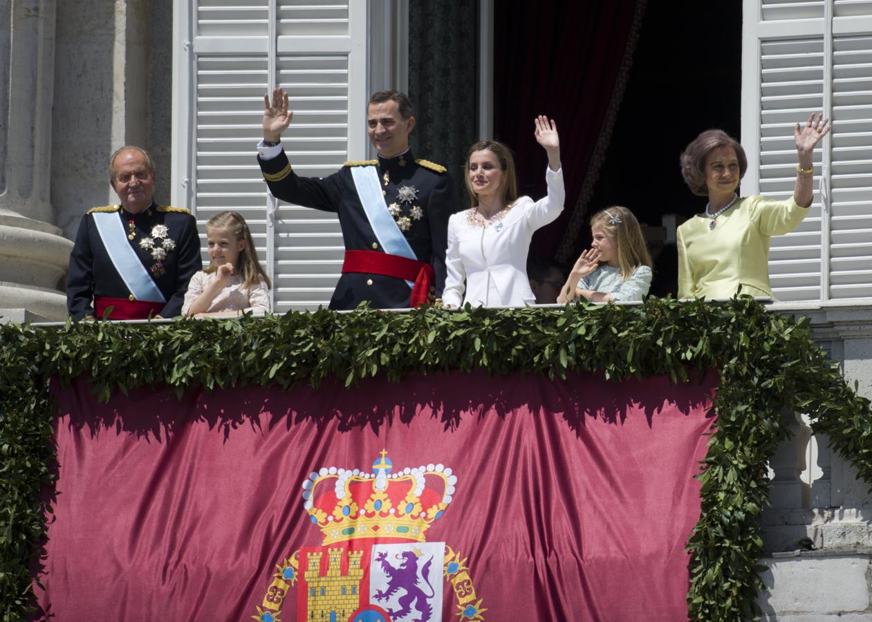 Proclamacion del Rey Felipe VI y la Reina Letizia