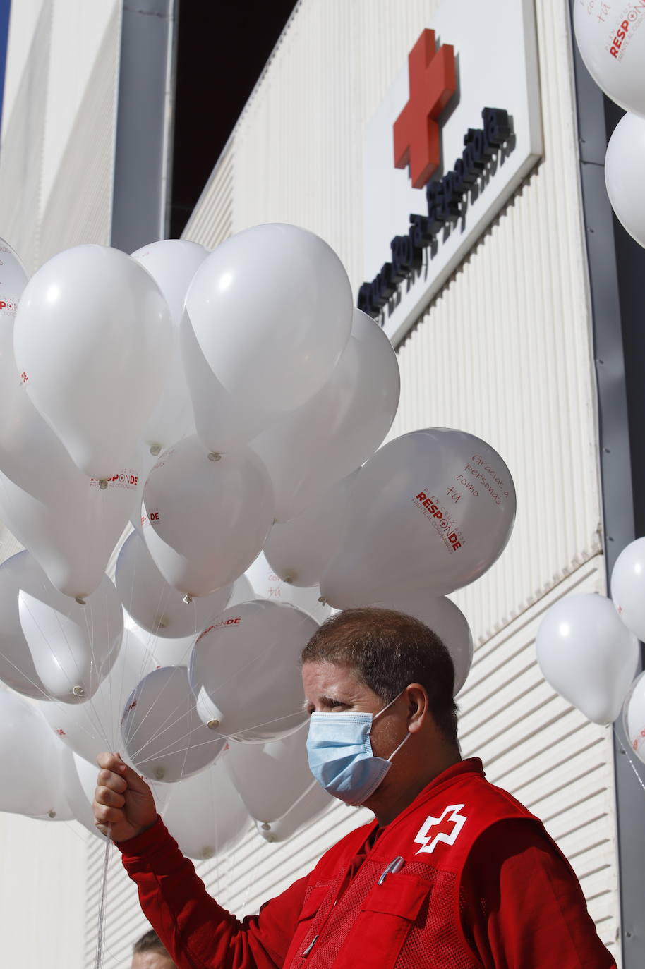 Homenaje de Cruz Roja Córdoba a sus voluntarios por su labor en la pandemia