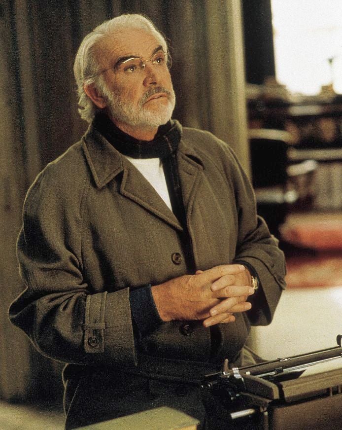 El actor en «Descubriendo a Forrester». 