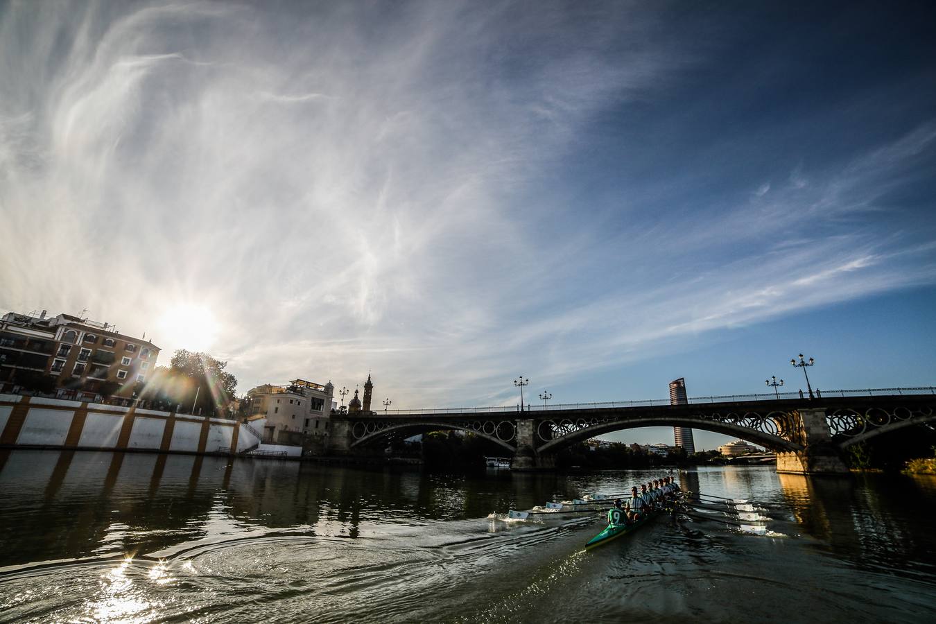 El Betis se prepara para la próxima regata Sevilla - Betis