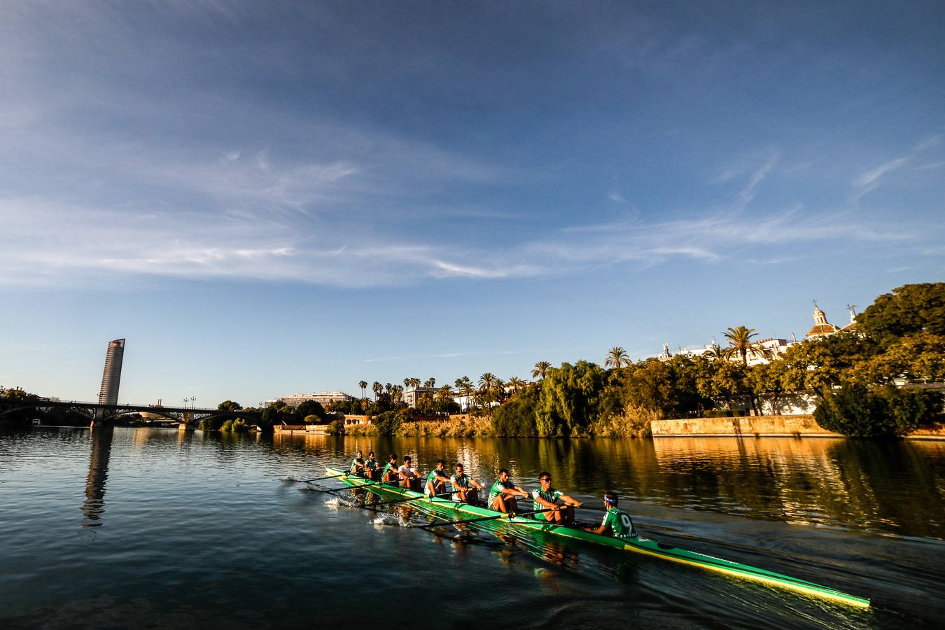 El Betis se prepara para la próxima regata Sevilla - Betis