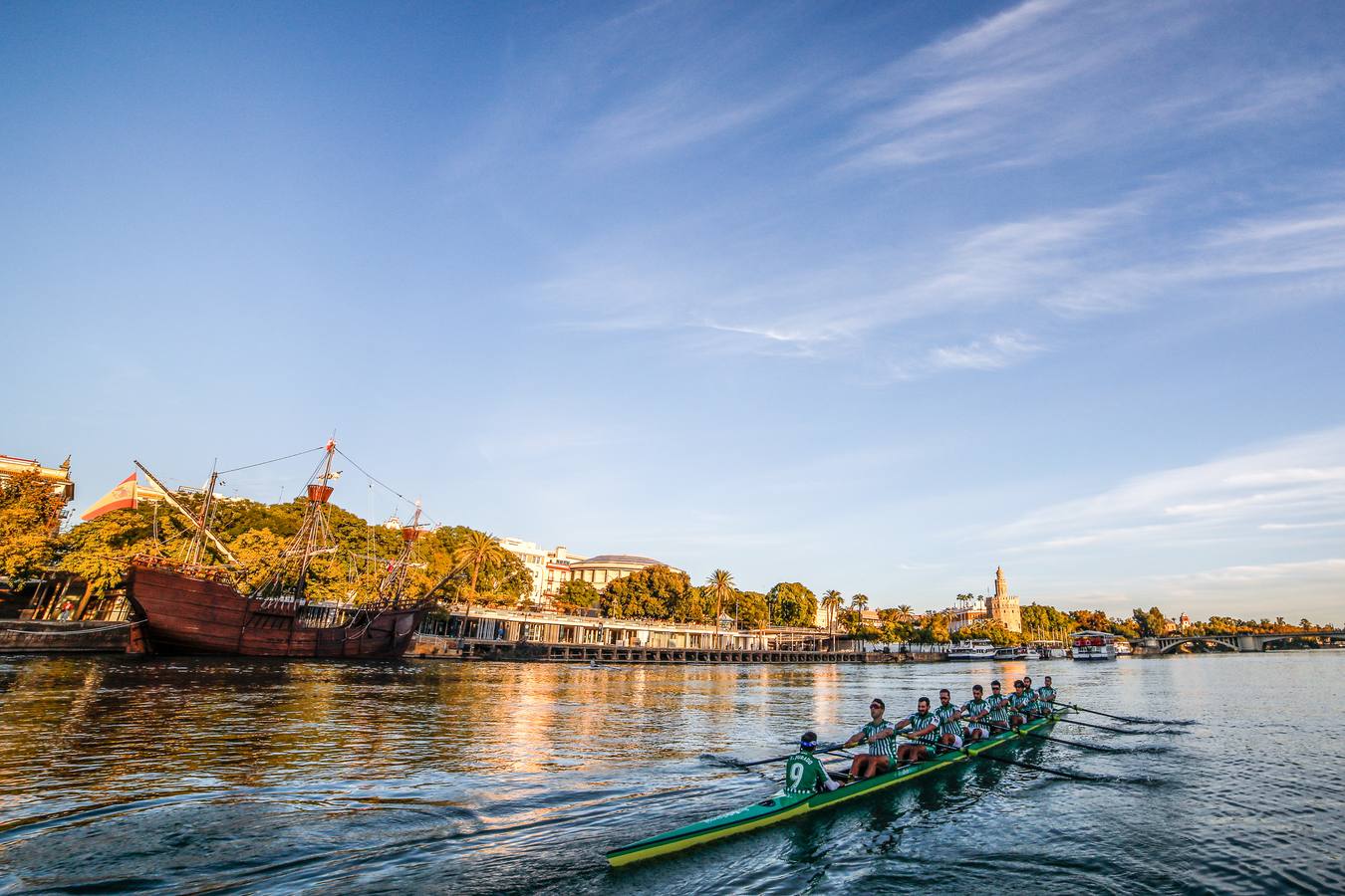 El Betis se prepara para la próxima regata Sevilla - Betis