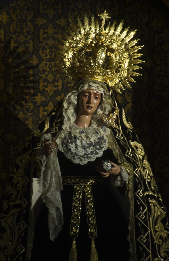 La Virgen del Valle con la nueva saya