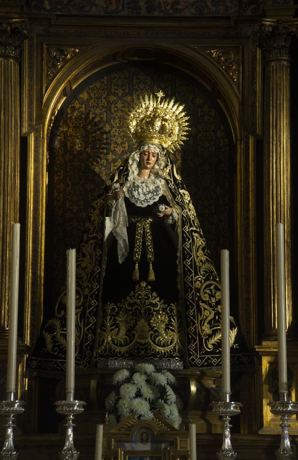 La Virgen del Valle con la nueva saya