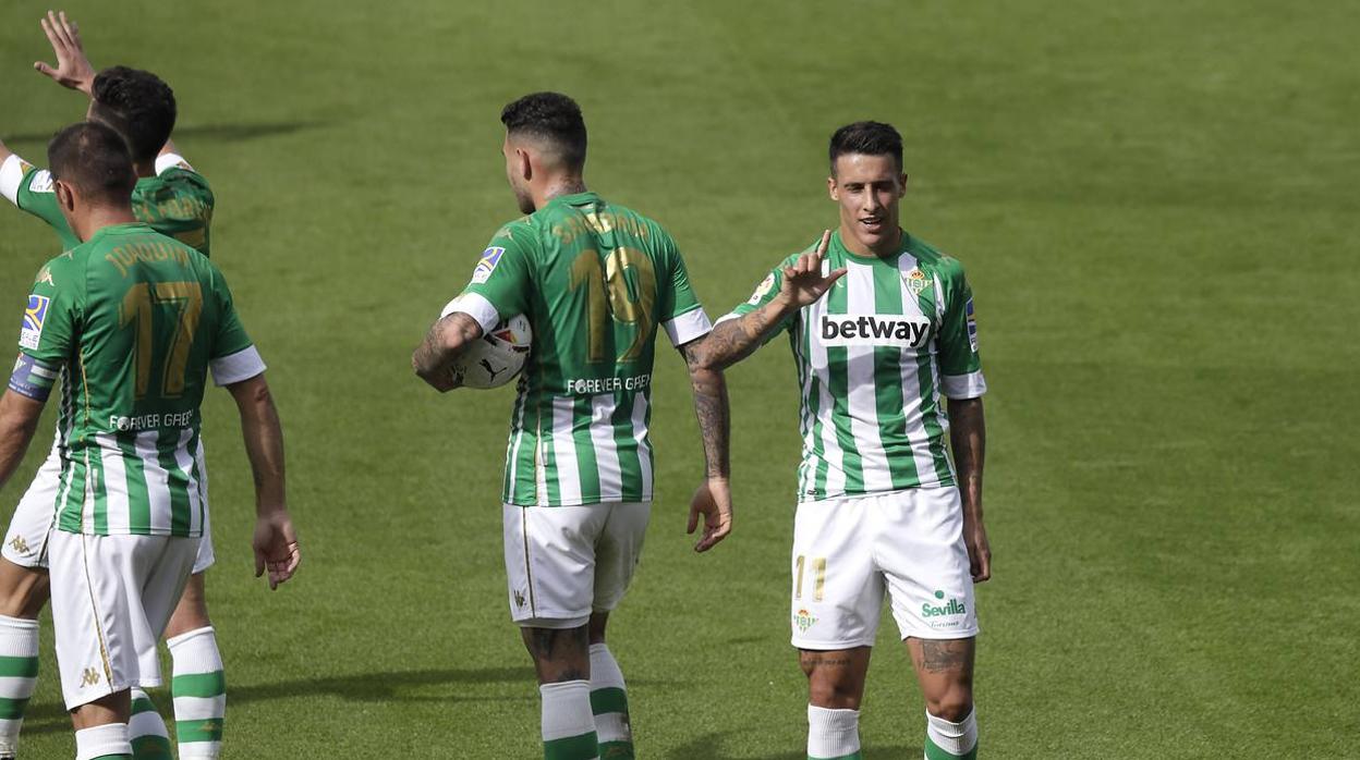 En imágenes, la victoria del Betis sobre el Elche