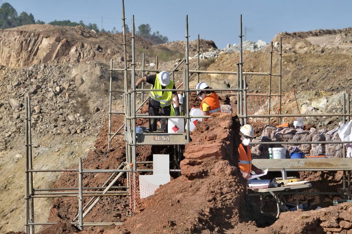 En imágenes, excavaciones arqueológicas en las minas de Río Tinto