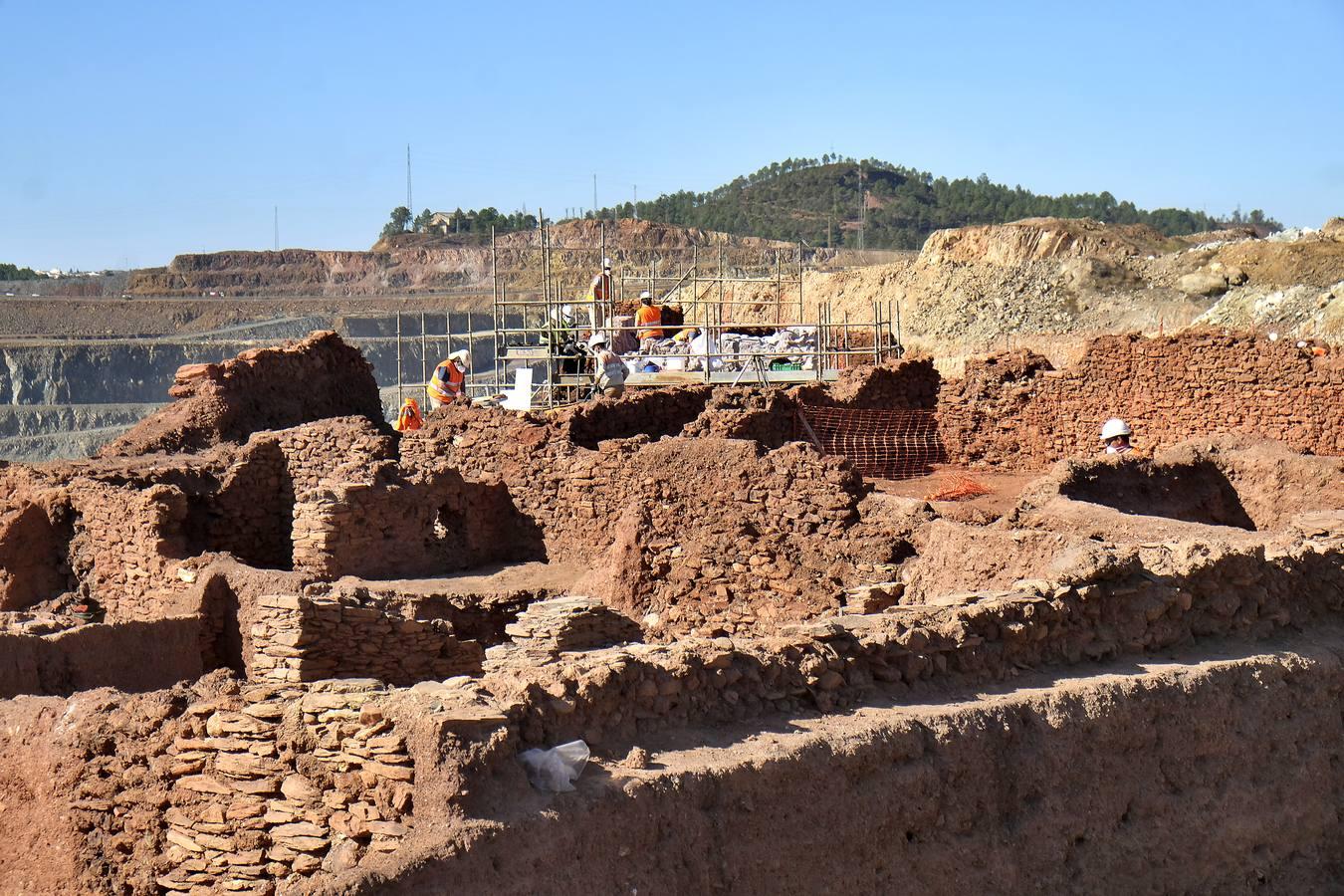 En imágenes, excavaciones arqueológicas en las minas de Río Tinto