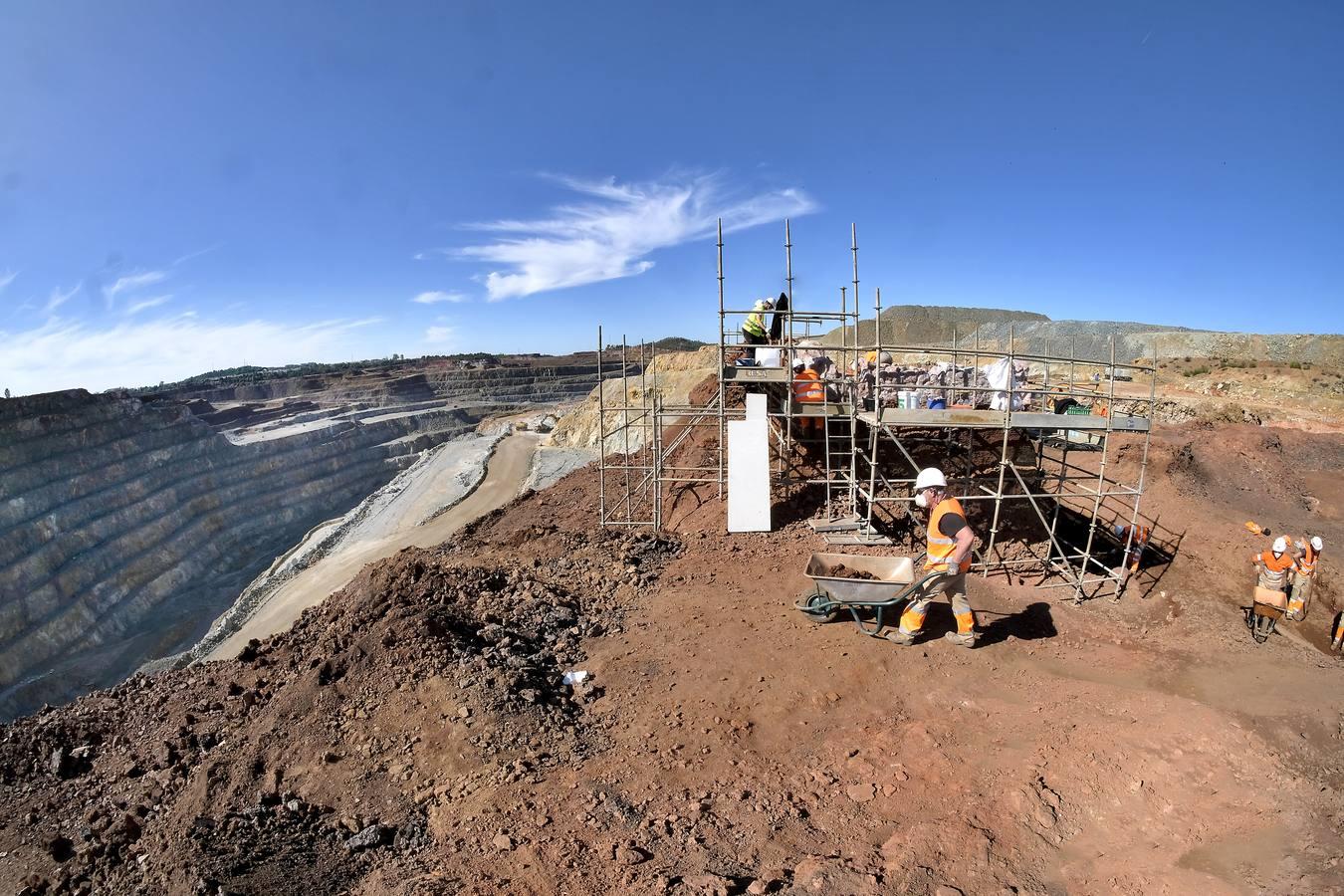 En imágenes, excavaciones arqueológicas en las minas de Río Tinto