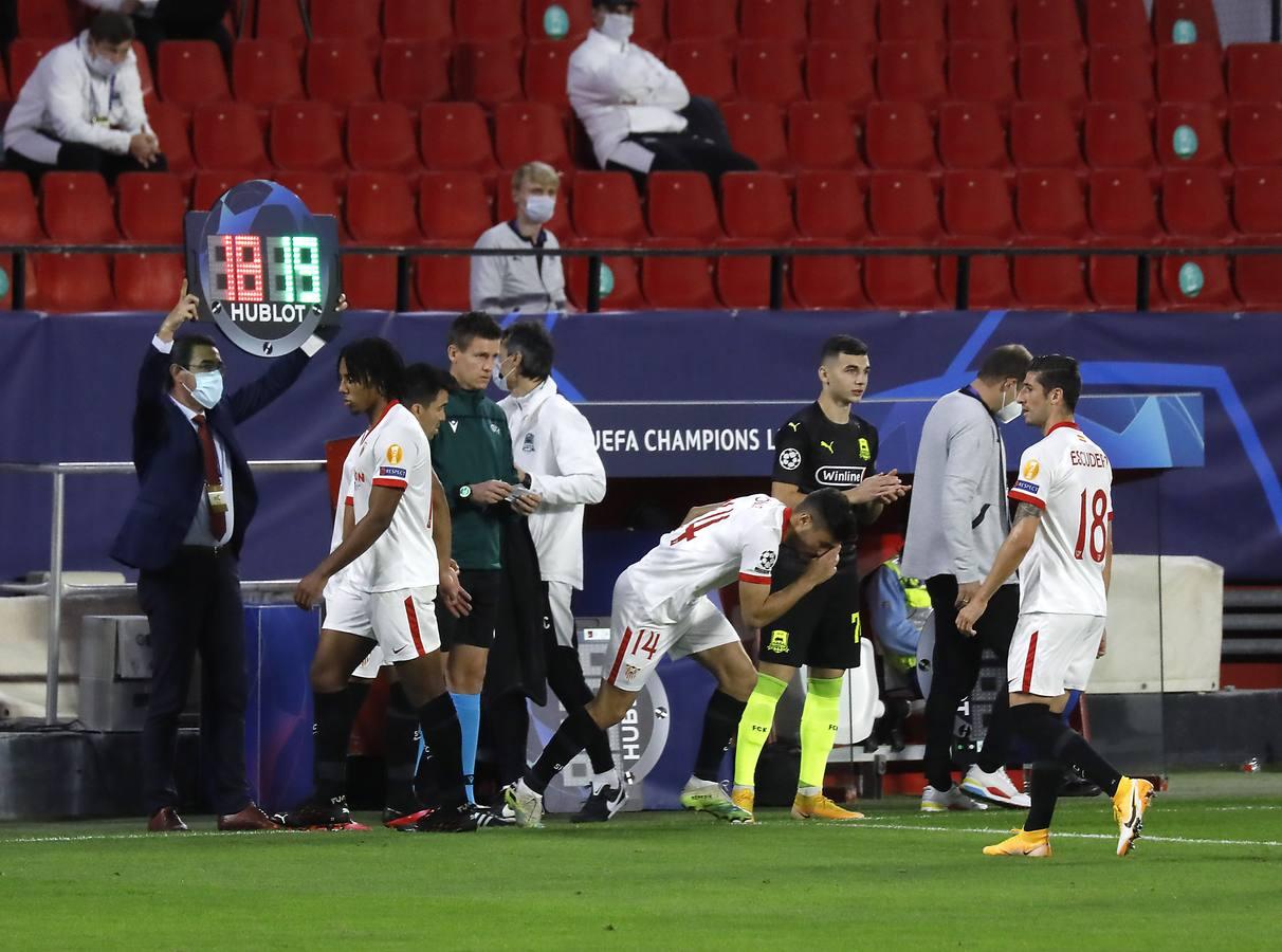 Las mejores imágenes del encuentro entre el Sevilla F.C. y el Krasnodar