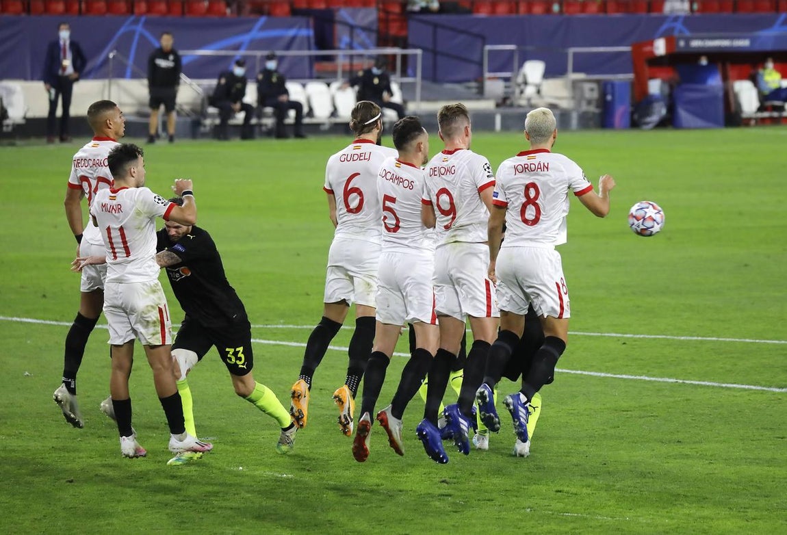 Las mejores imágenes del encuentro entre el Sevilla F.C. y el Krasnodar