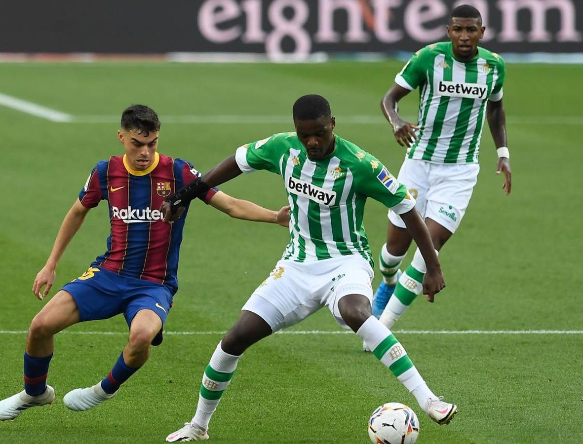 Las mejores imágenes del encuentro entre el F.C. Barcelona y el Real Betis Balompié