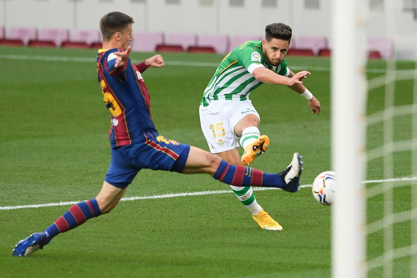 Las mejores imágenes del encuentro entre el F.C. Barcelona y el Real Betis Balompié